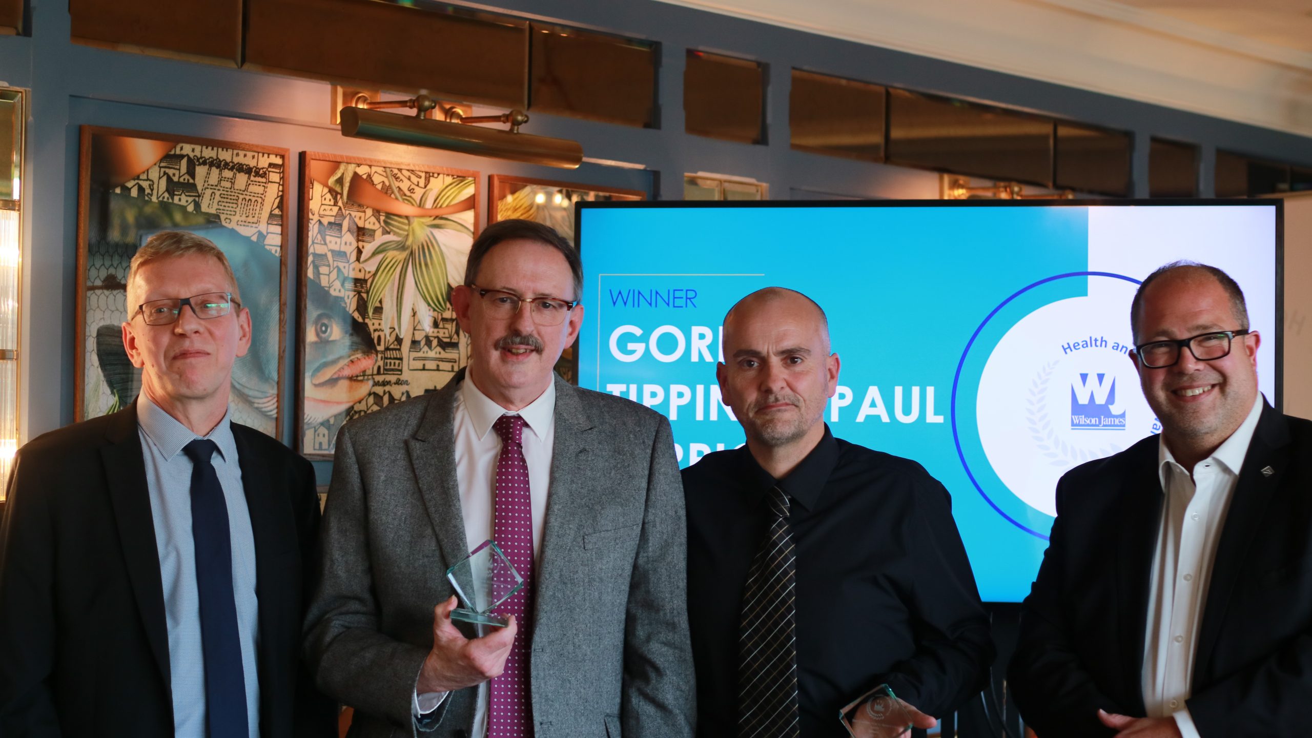 BEST CONTRIBUTION TO BEHAVIOURAL SAFETY: GORDON TIPPINS & PAUL BERRIGAN